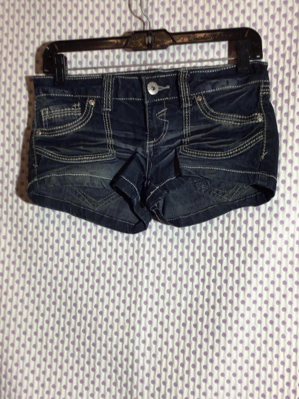 Vintage Y2K Mudd Dark Blue Shorts